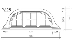 Dakkappellen_rieten dak_tekening_P225