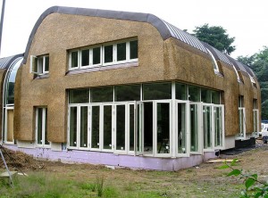 Nieuw rieten dak - modern - gevelbekleding - Laren