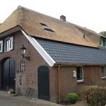 Rieten dak - Boerderij Putten achterkant