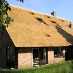 Rieten dak - Boerderij Putten achterzijde