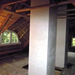 Rieten dak - Boerderij Putten binnenzijde