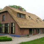 Rieten dak - Boerderij Woudenberg voorzijde