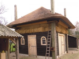 Rieten dak - Hooiberg Ermelo