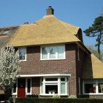 Rieten dak - Villa Apeldoorn voorzijde