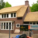 Rieten dak - villa Ermelo